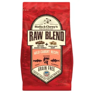 15% OFF: Stella & Chewy’s Raw Blend Wild Caught Fish Kibble With Freeze-Dried Raw Grain-Free Dry Dog Food