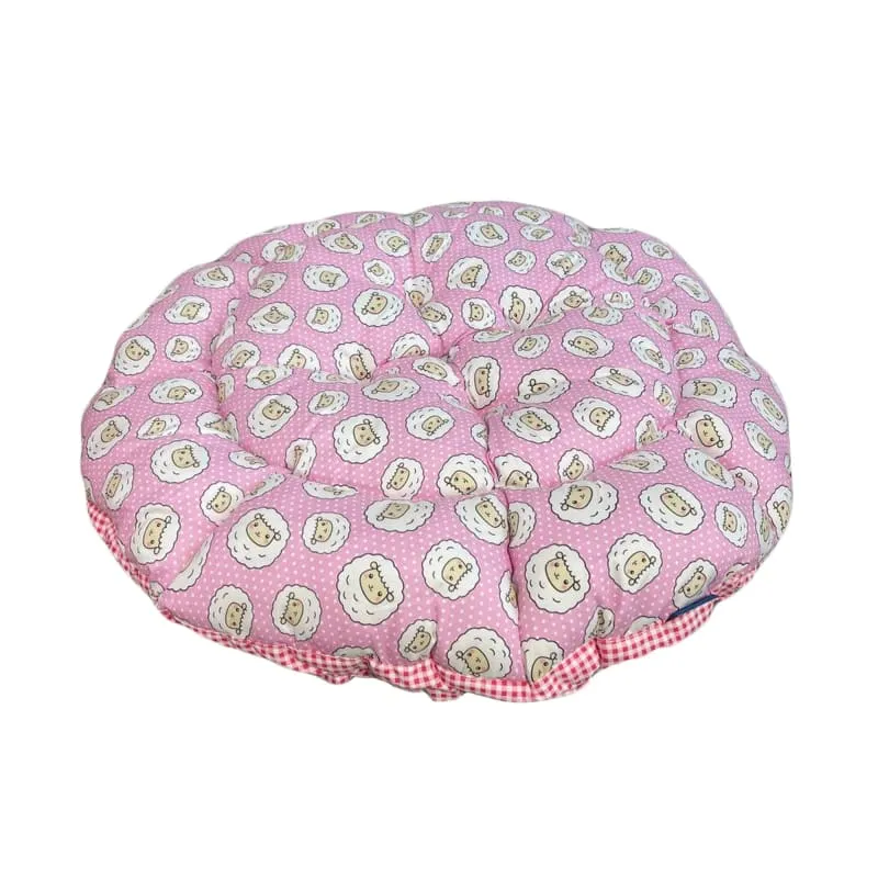 ACE PET Counting Sheeps Pink Cupcake Dog Bed (2 Sizes)