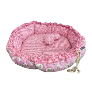 ACE PET Counting Sheeps Pink Cupcake Dog Bed (2 Sizes)