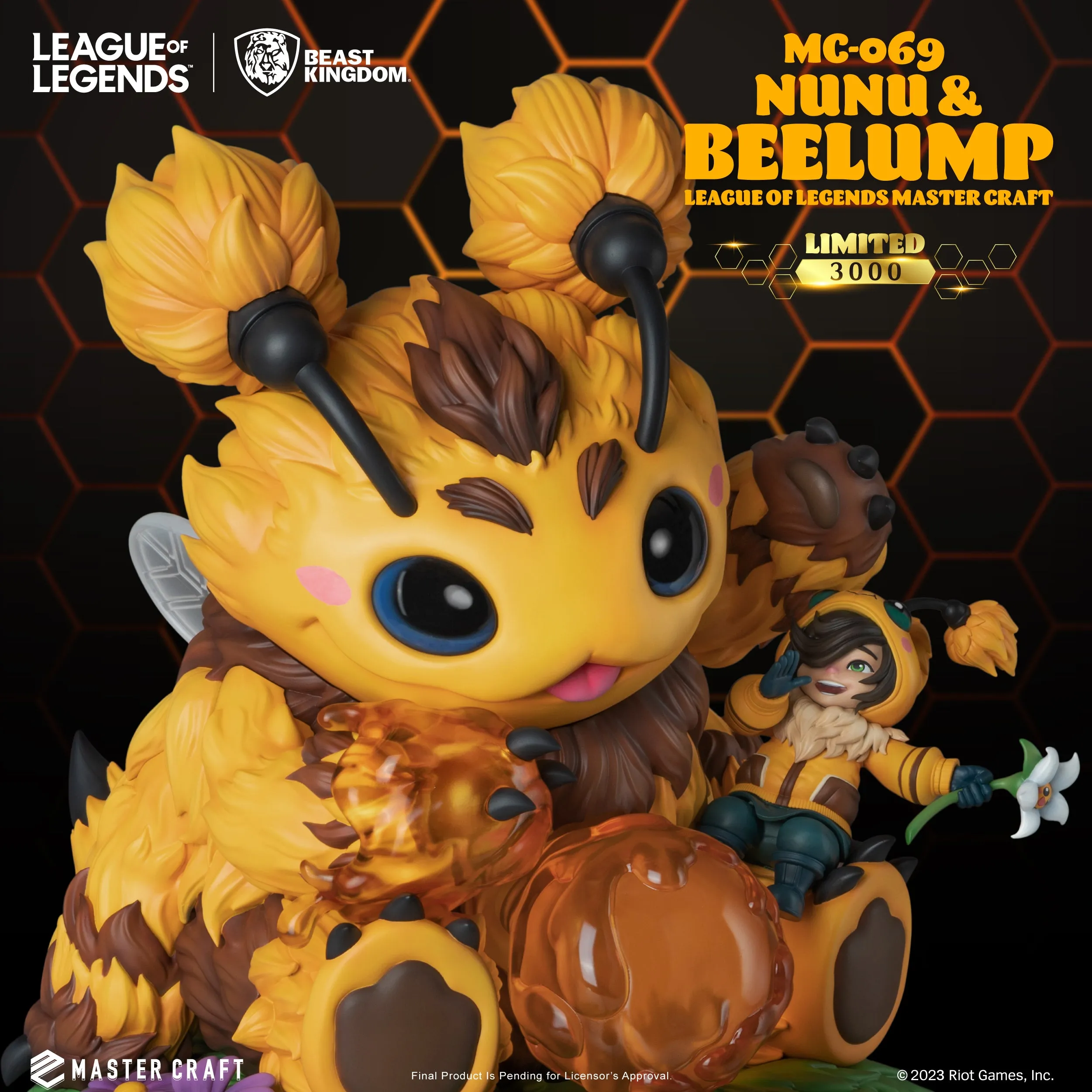 Beast Kingdom MC-069 League of Legends Master Craft Nunu & Beelump 1:4 Scale Master Craft Figure Statue