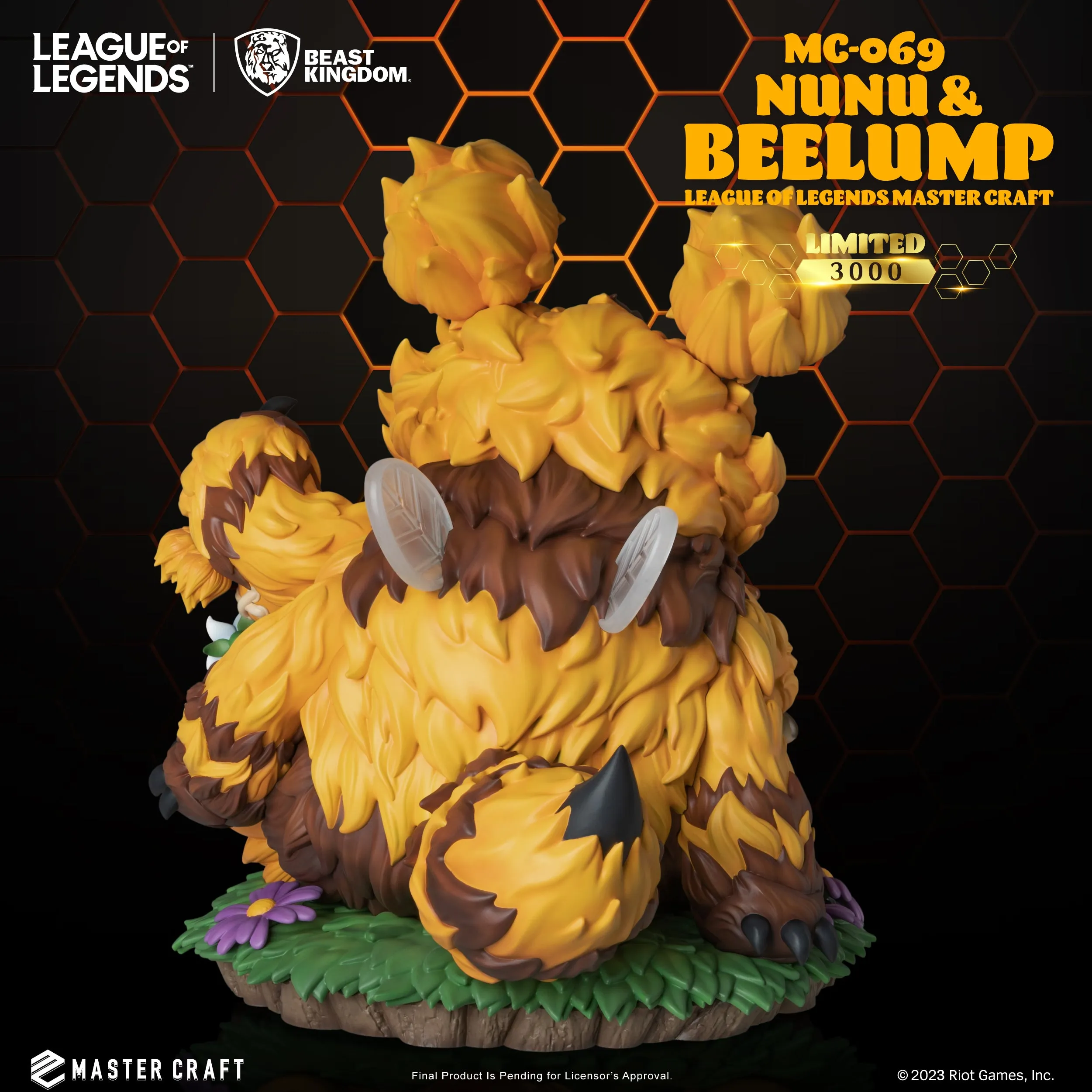 Beast Kingdom MC-069 League of Legends Master Craft Nunu & Beelump 1:4 Scale Master Craft Figure Statue