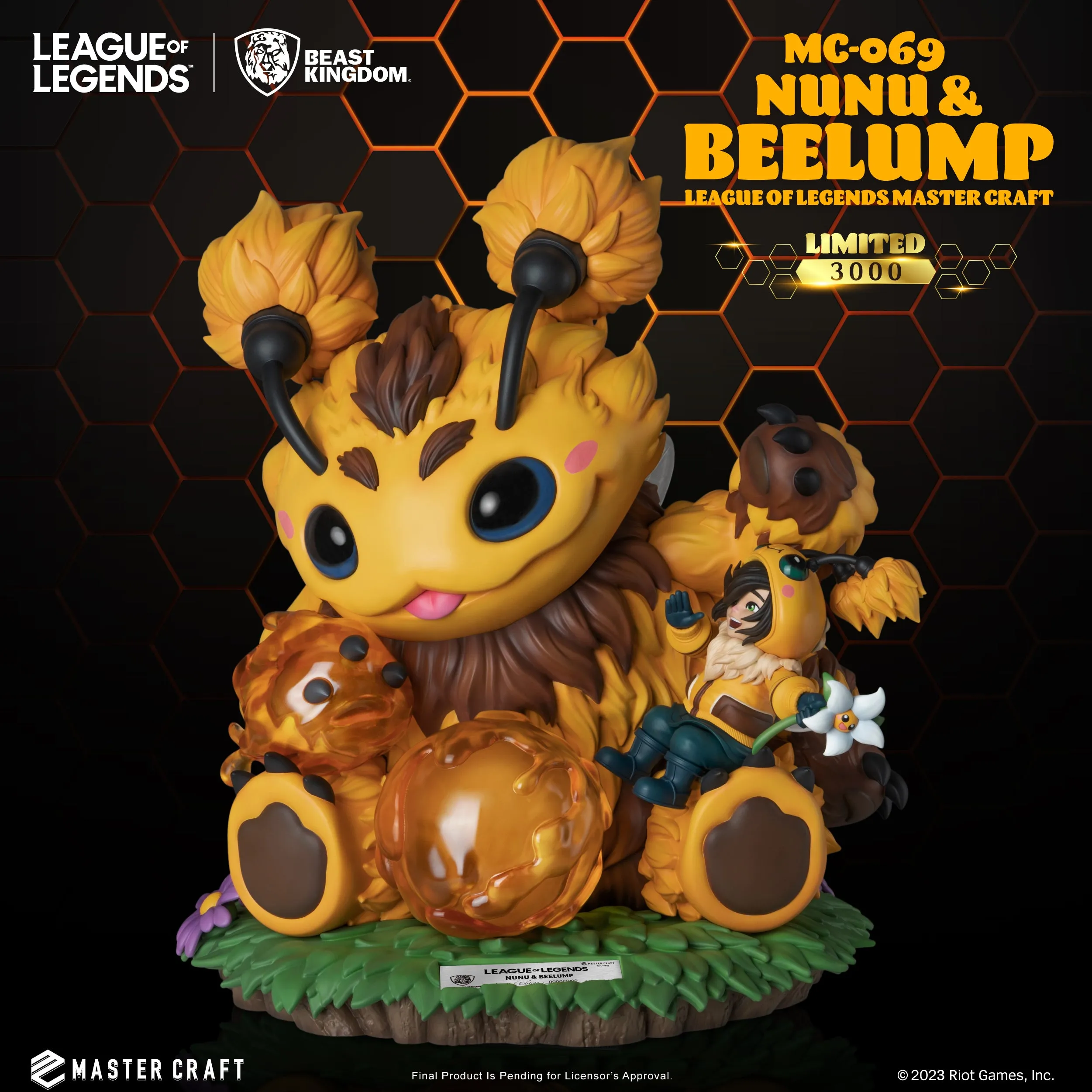 Beast Kingdom MC-069 League of Legends Master Craft Nunu & Beelump 1:4 Scale Master Craft Figure Statue