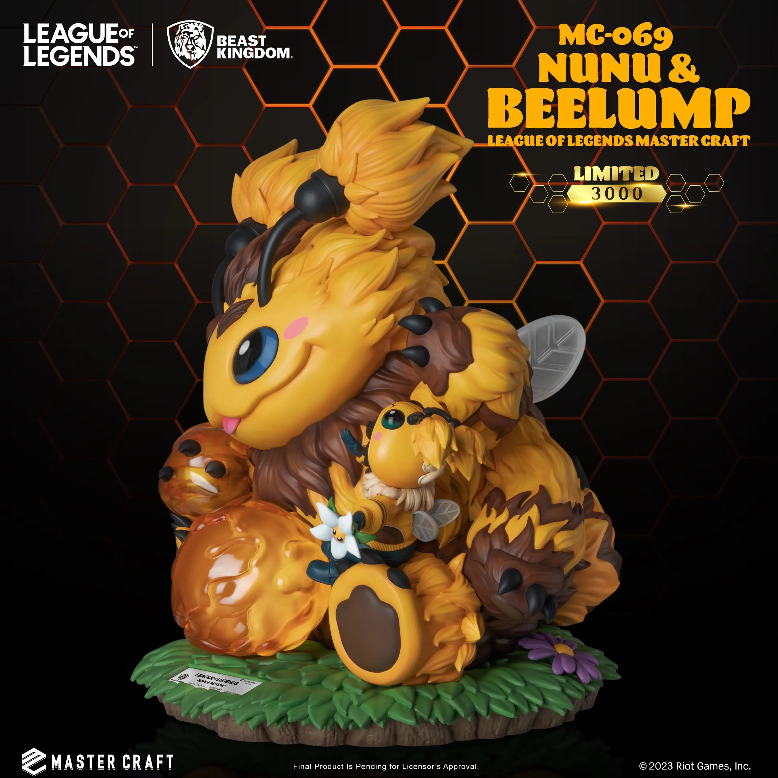 Beast Kingdom MC-069 League of Legends Master Craft Nunu & Beelump 1:4 Scale Master Craft Figure Statue