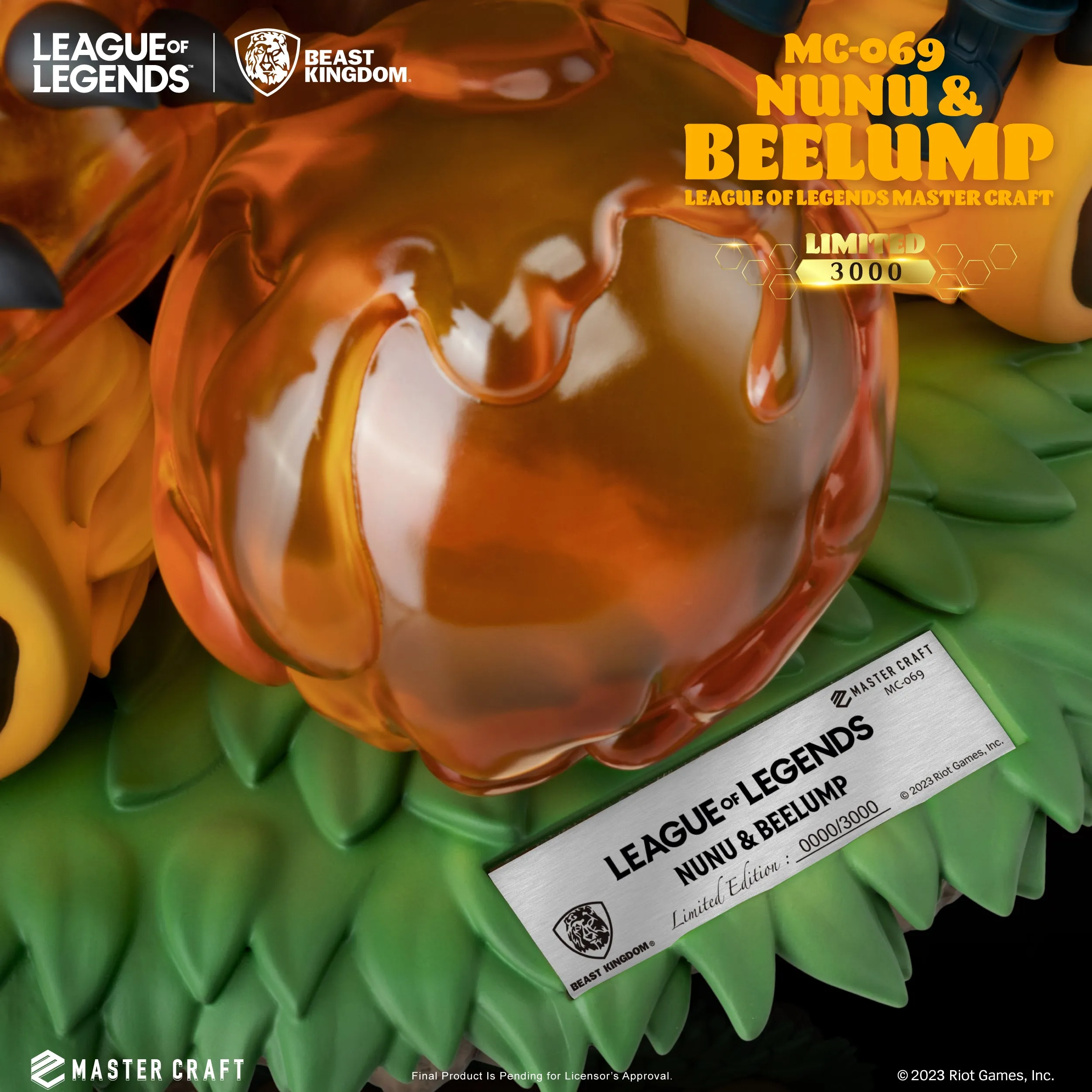 Beast Kingdom MC-069 League of Legends Master Craft Nunu & Beelump 1:4 Scale Master Craft Figure Statue