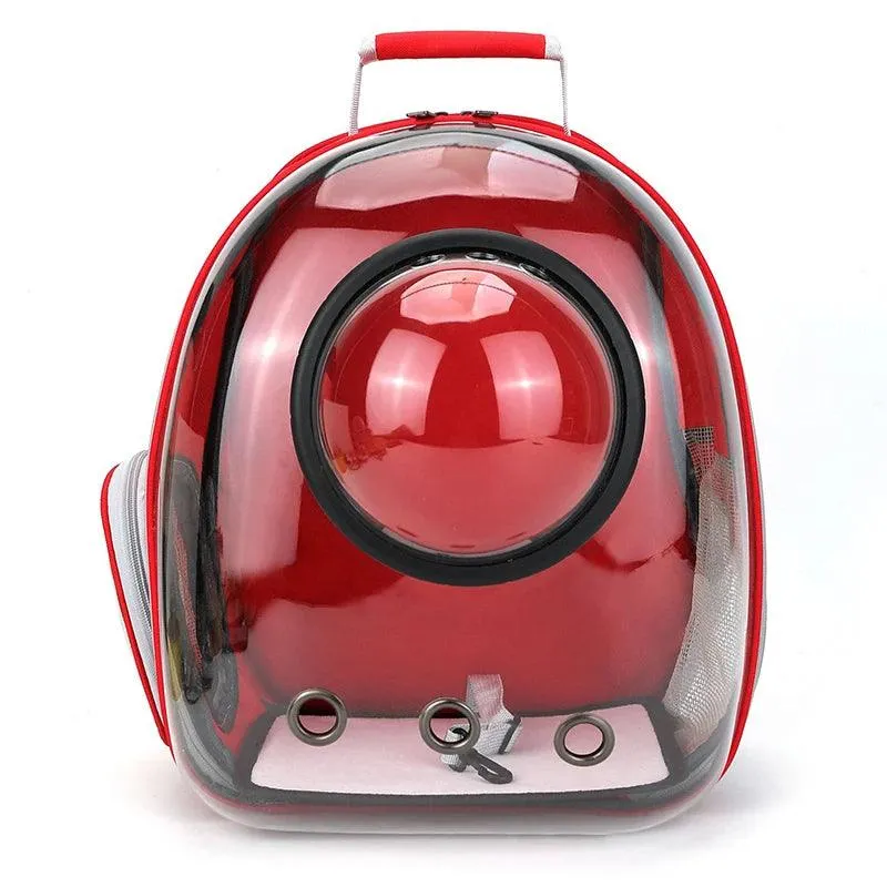 Breathable Cat Carrier Backpack - Outdoor Pet Shoulder Bag