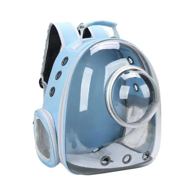Breathable Cat Carrier Backpack - Outdoor Pet Shoulder Bag
