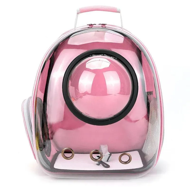 Breathable Cat Carrier Backpack - Outdoor Pet Shoulder Bag