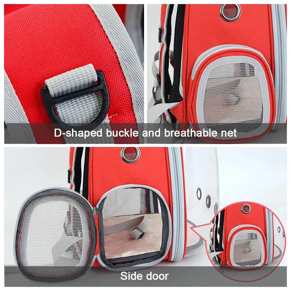 Breathable Cat Carrier Backpack - Outdoor Pet Shoulder Bag
