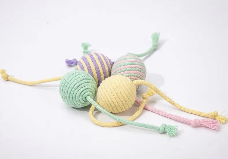 Cat Entertainment Sisal Ball Pet Toys