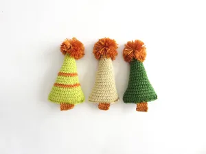 Cozy Christmas Tree Ornament Set
