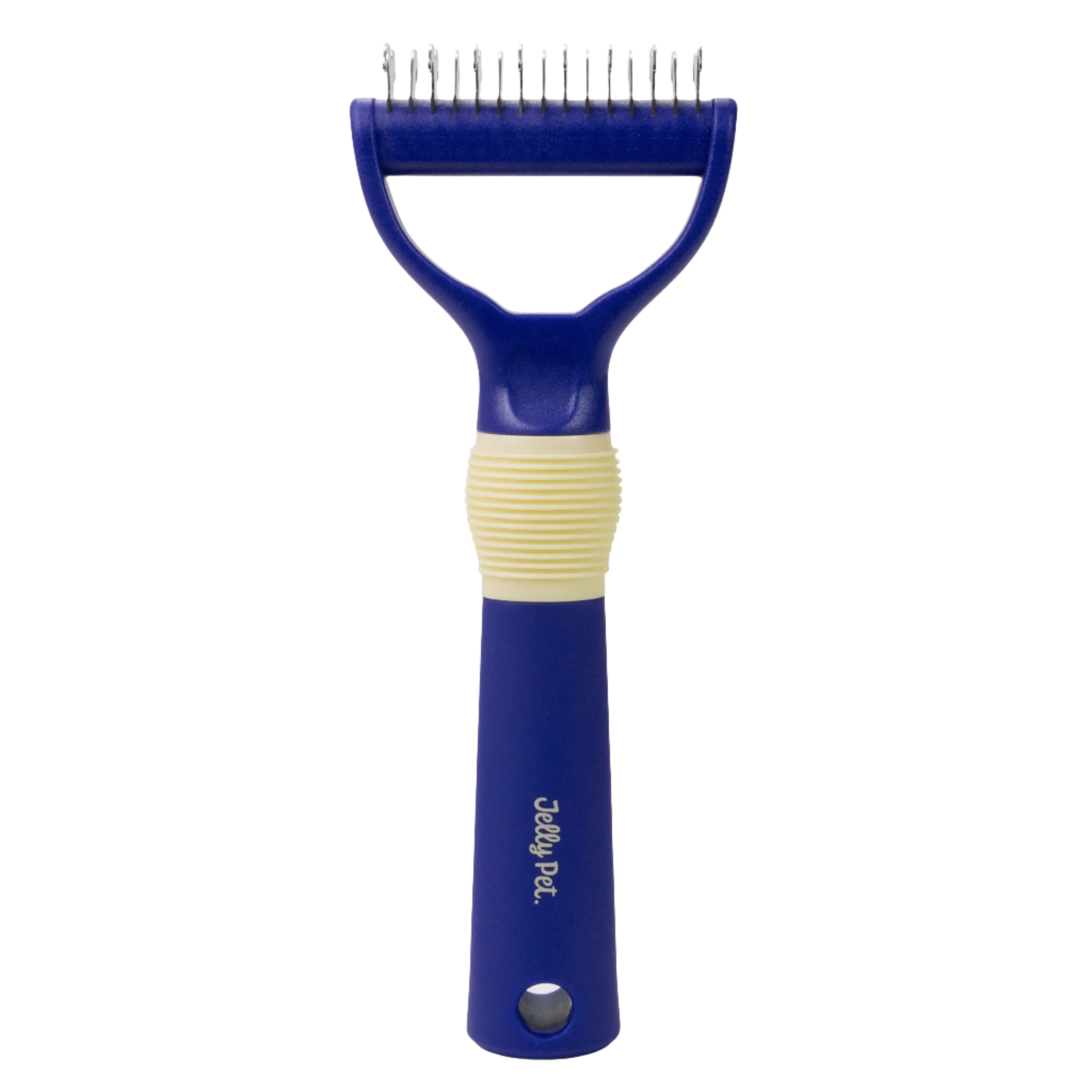 Dual De-shed Rake by Jelly Pet