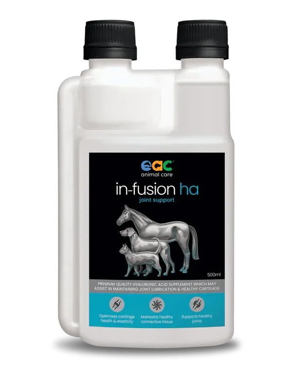 EAC In-fusion HA Joint Support Hyaluronic Acid Supplement For Horses & Dogs