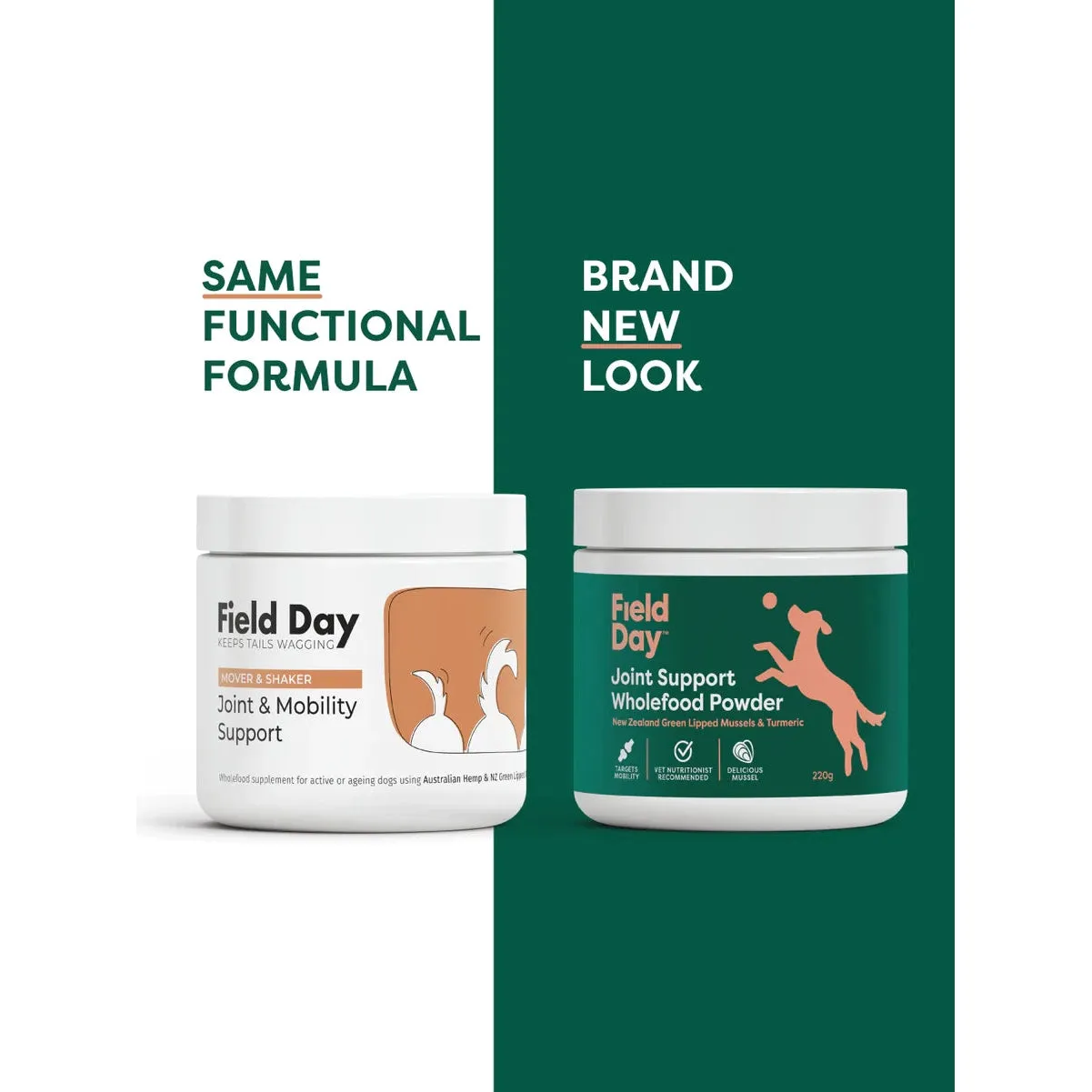 Field Day Joint Support Wholefood Powder Supplement 220g^^^