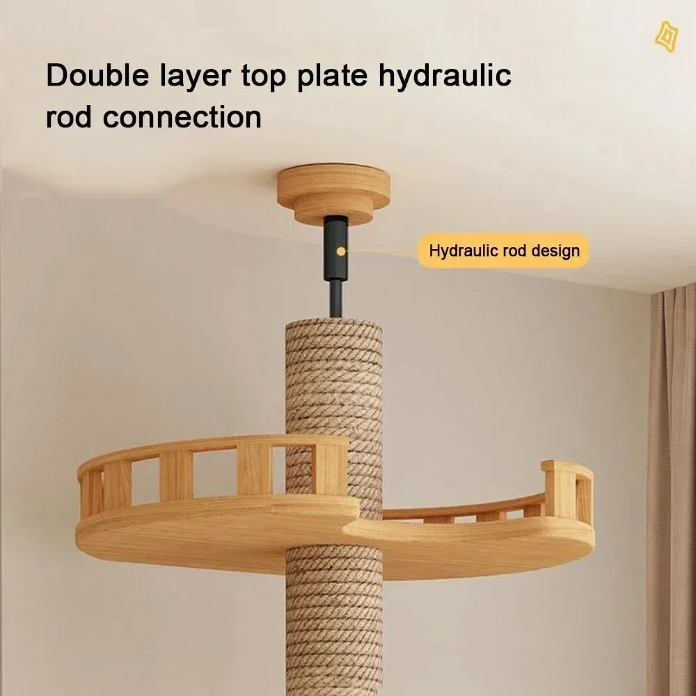 Floor-to-Ceiling Cat Tree Tower