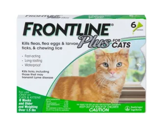 Frontline Plus for Cat 8Wks or Older