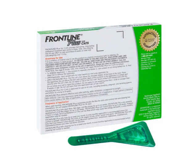 Frontline Plus for Cat 8Wks or Older
