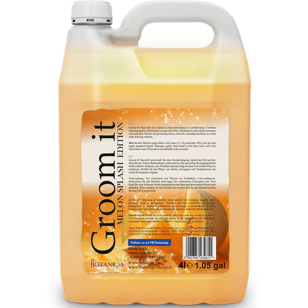 Groom It Melon Splash Edition Gallon by Botaniqa