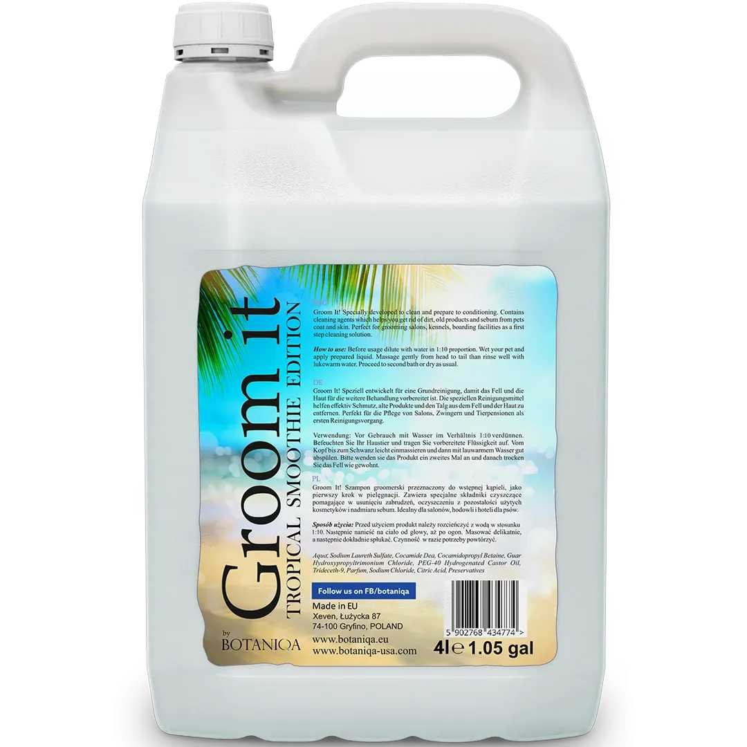 Groom It Tropical Smoothie Edition Gallon by Botaniqa