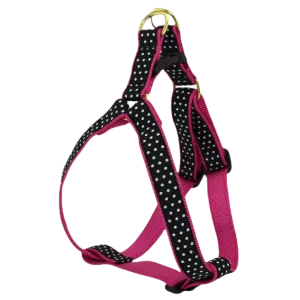Harness | Black & White Dots