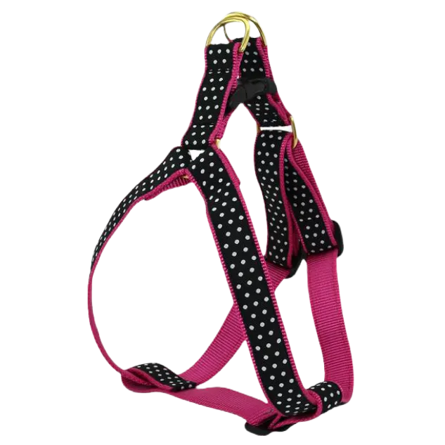 Harness | Black & White Dots