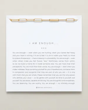 I Am Enough Bracelet