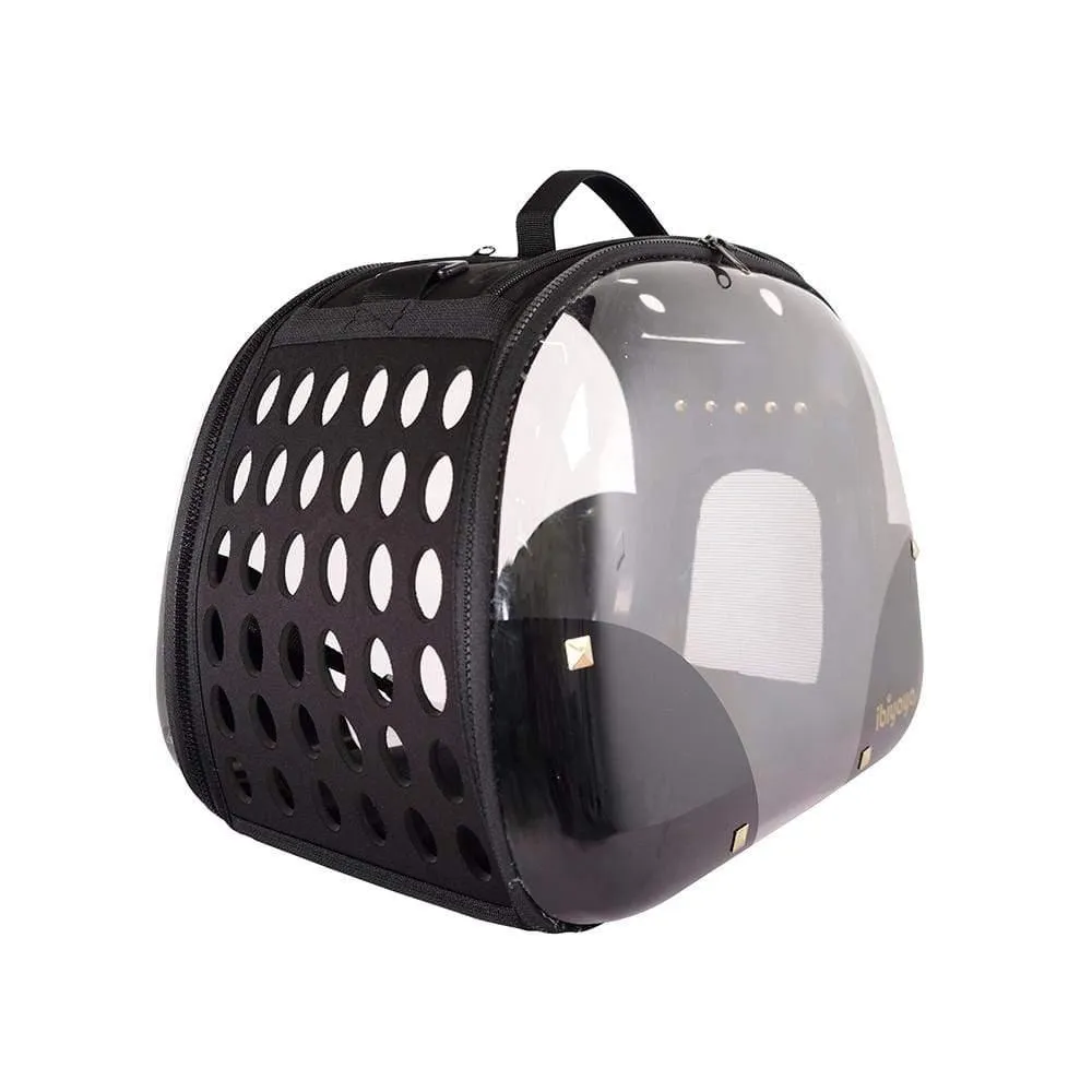 Ibiyaya® Hello World  Pet Carrier | Transparent Hard Rock
