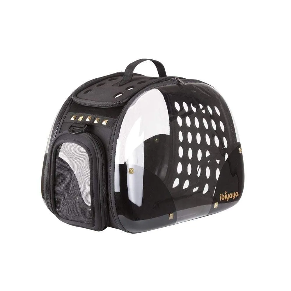 Ibiyaya® Hello World  Pet Carrier | Transparent Hard Rock