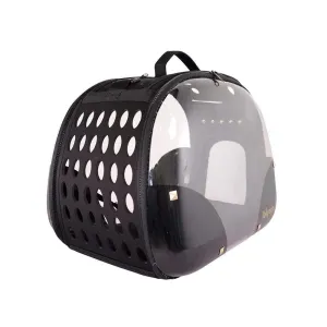 Ibiyaya® Hello World  Pet Carrier | Transparent Hard Rock
