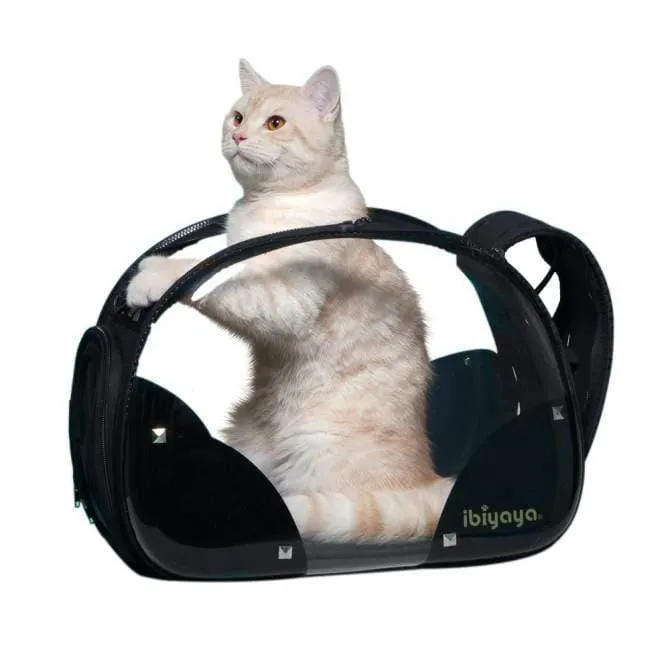 Ibiyaya® Hello World  Pet Carrier | Transparent Hard Rock