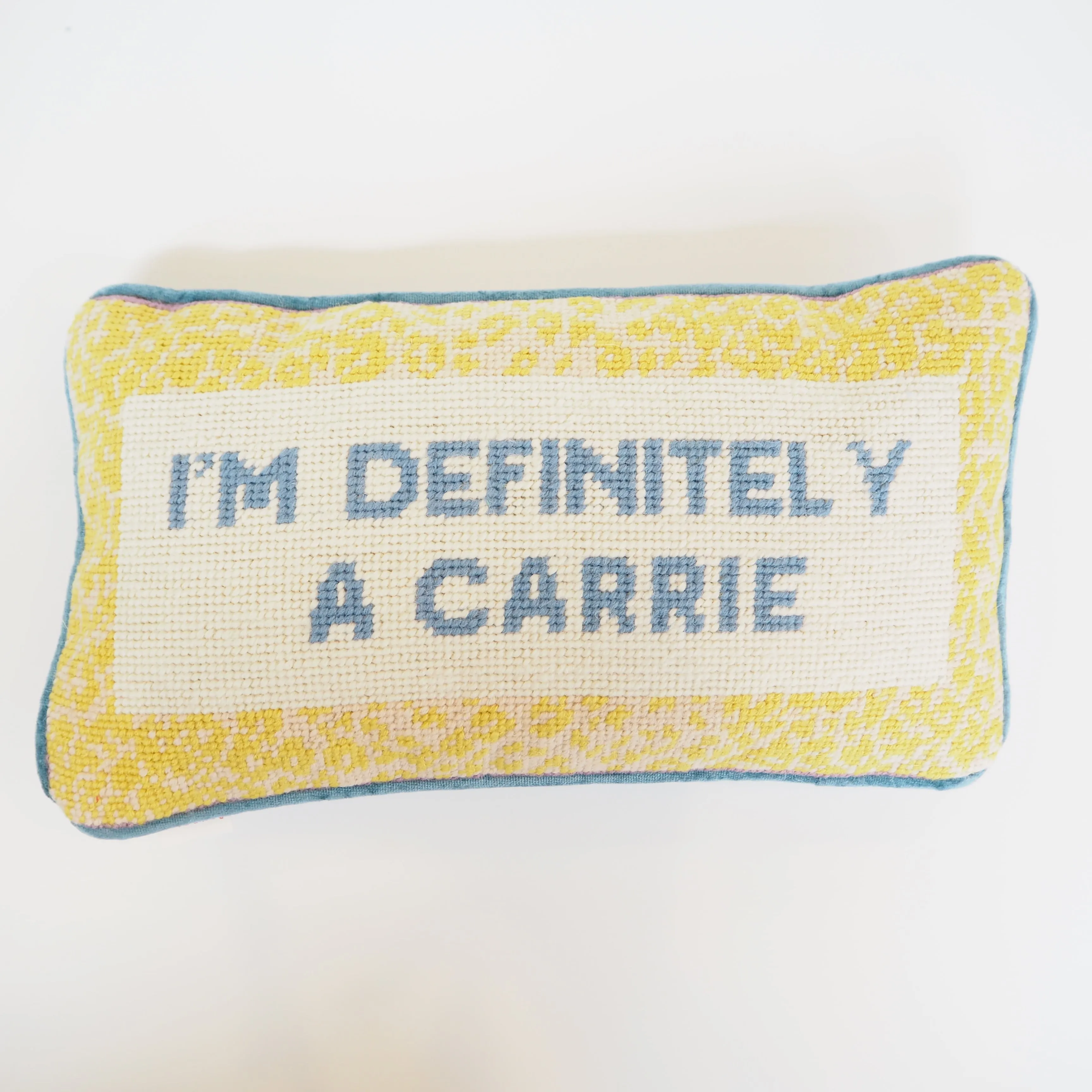I'm Definitely A Carrie Hooked Pillow