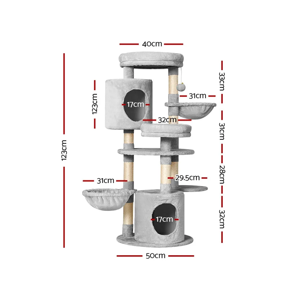 i.Pet Cat Tree Tower Scratching Post [123cm]