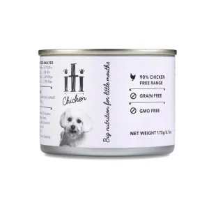 iti biti grain-free canned dog food - chicken (175g)