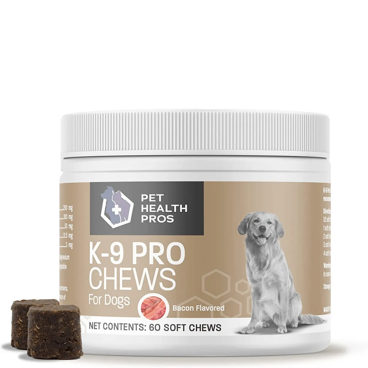 K-9 Pro Chews Joint Supplement for Dogs - Bacon Flavored