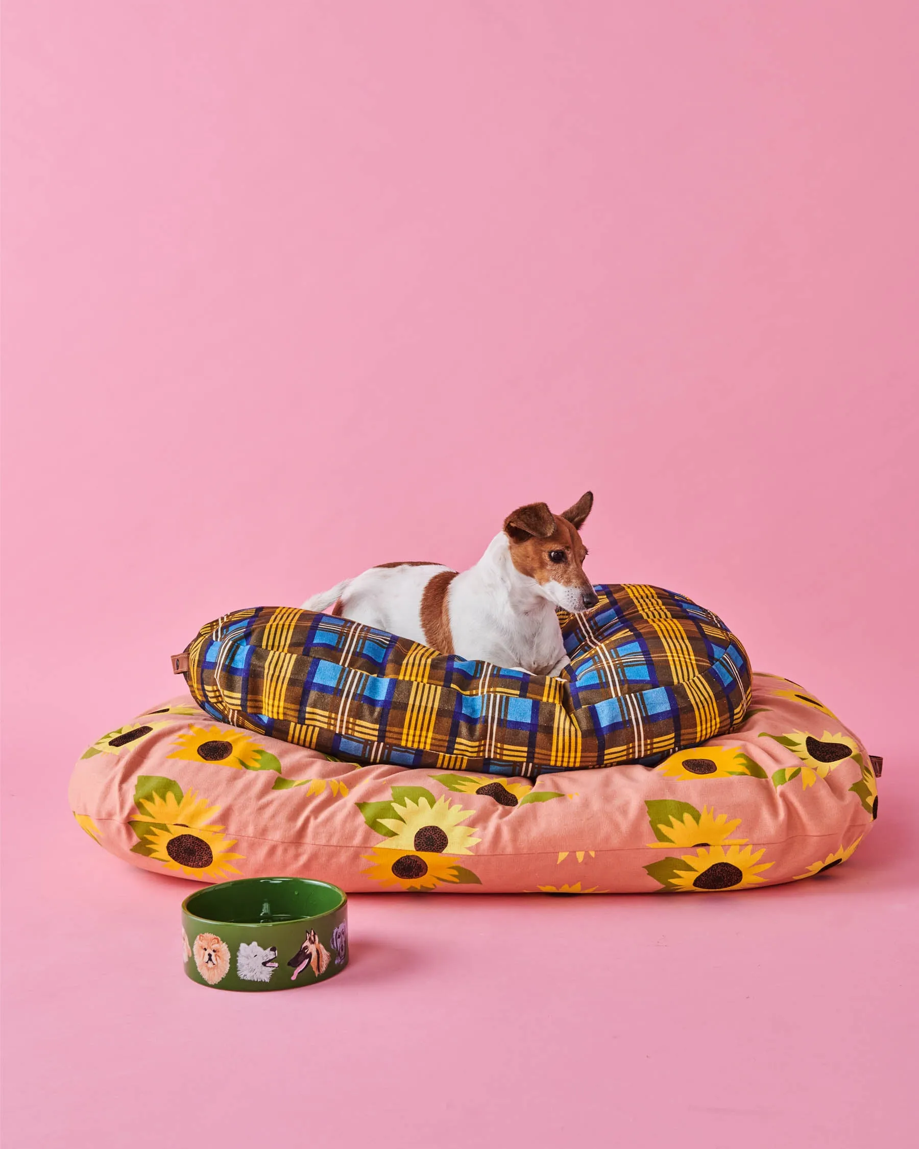 Kip & Co Cosy Tartan Dog Bed