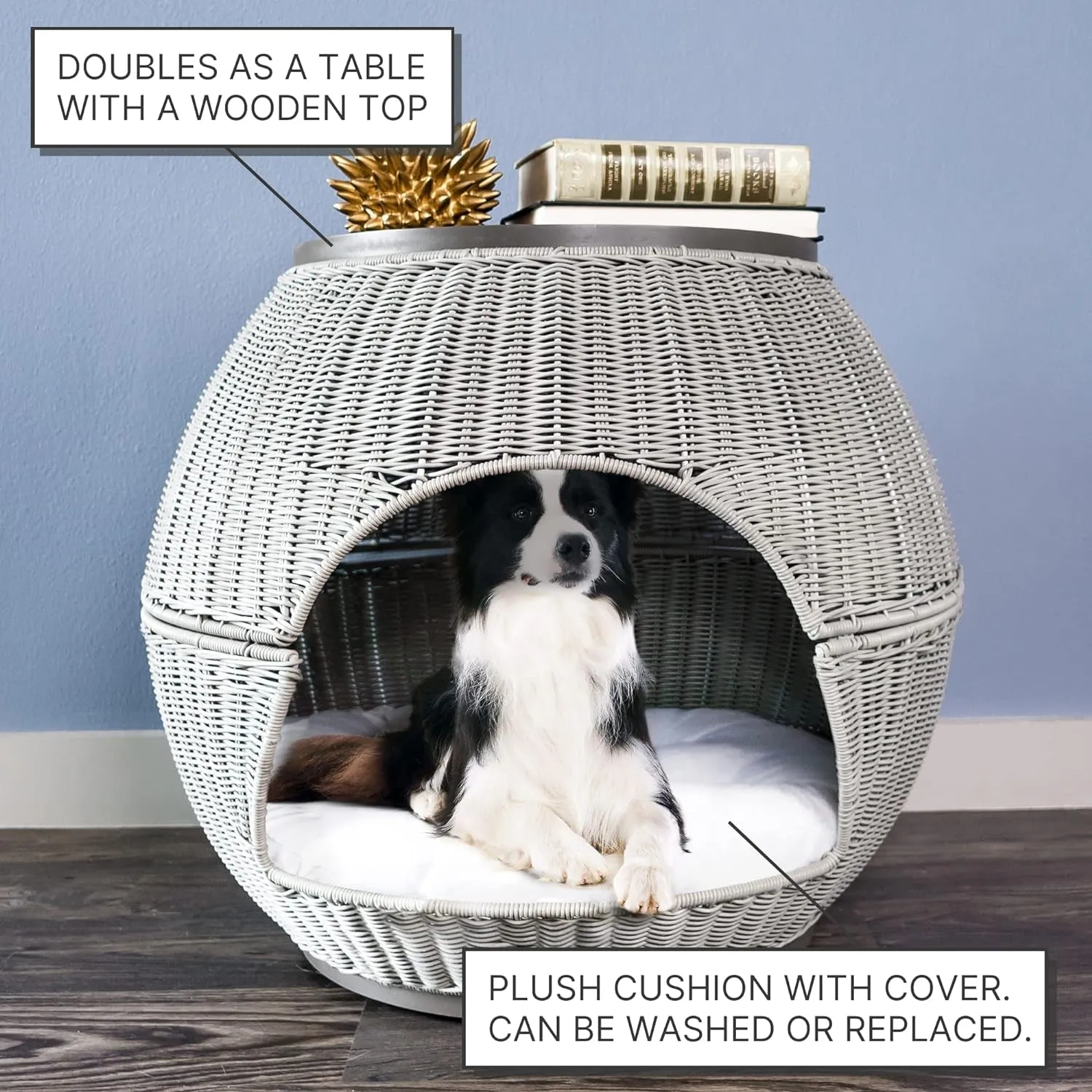 Multipurpose Pet Bed with Table Top