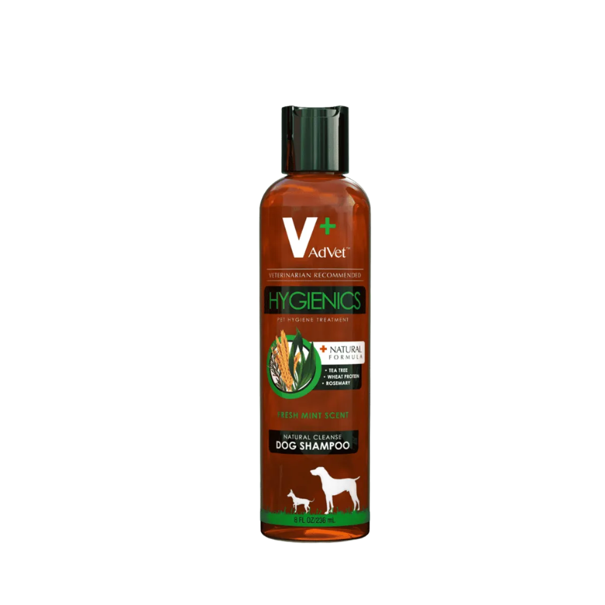 Naturally Medicated Dog Shampoo 8oz by Advet