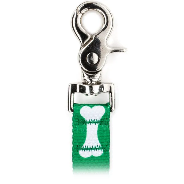 NEW #108-BP Printed Paw/Bone Stout Leashes (3/4" x 6')