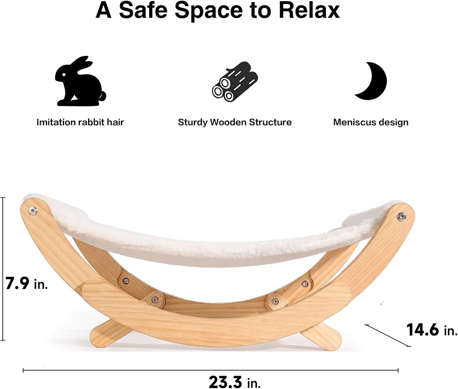 New Moon Cat Swing Chair