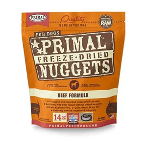 Primal Nuggets Beef Freeze-Dried Dog Food
