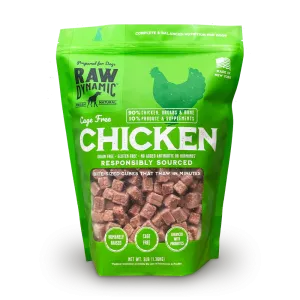 Raw Dynamic Frozen Chicken Dog Food