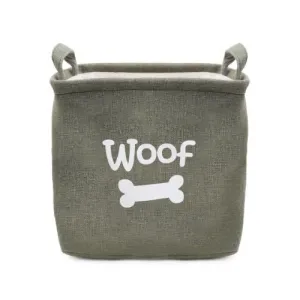 Rosewood Forest Canvas Pet Toy Basket