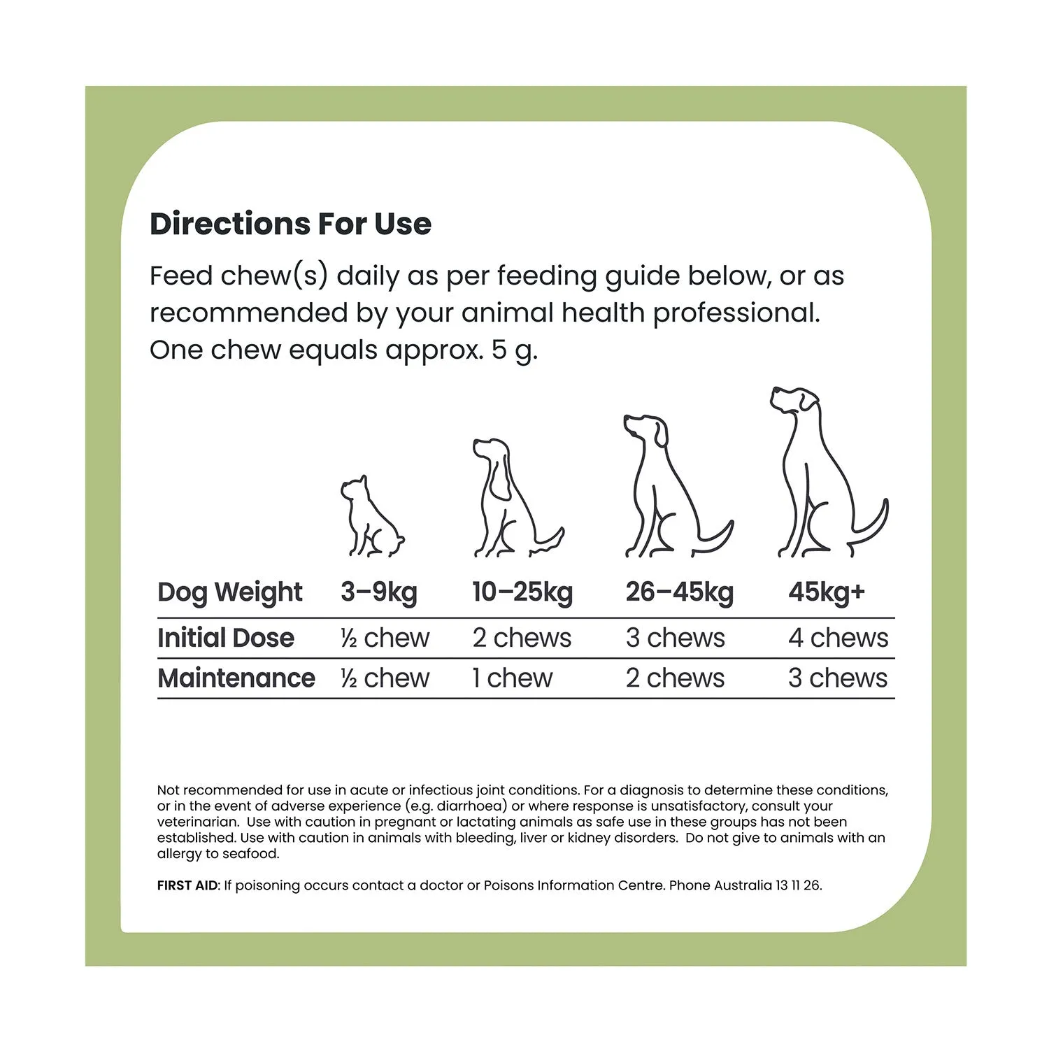 ZamiPet Joint Protect Chews for Dogs